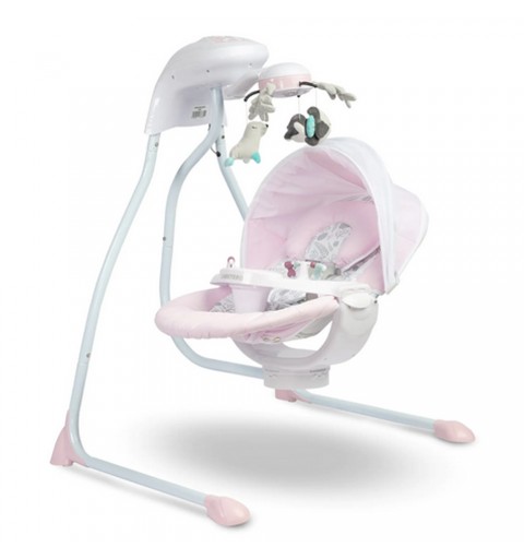 Caretero Raffi - huśtawka elektryczna | Pink